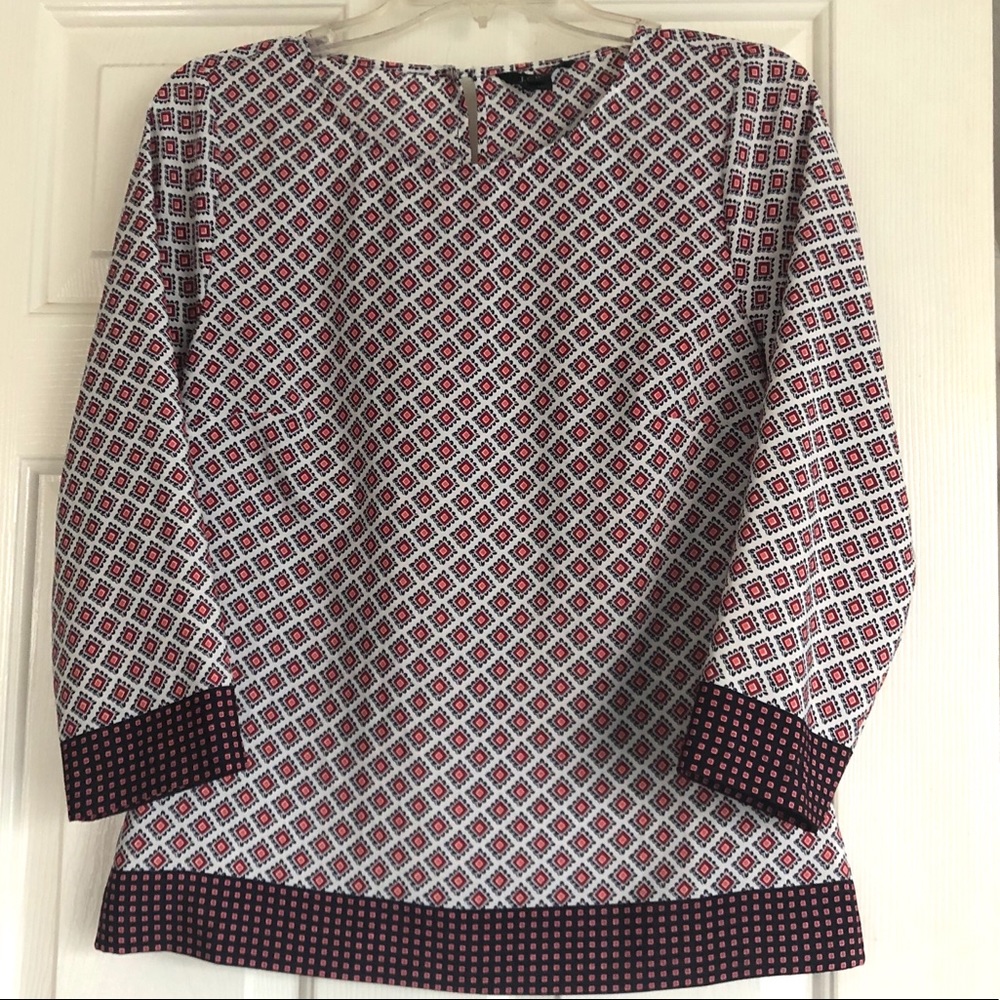 J. Crew 3/4 sleeve blouse